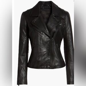 Blank NYC Women's Classic Black Faux Leather Jacket